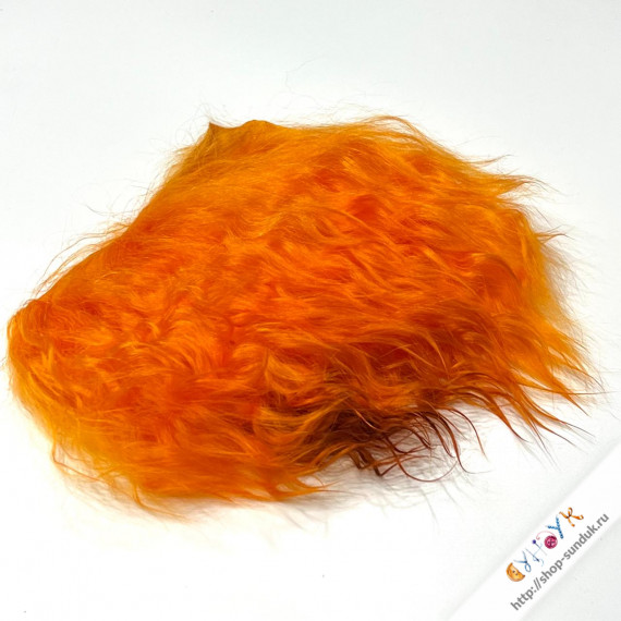 Волосы на шкурке (козочка) окрашенные [80224]